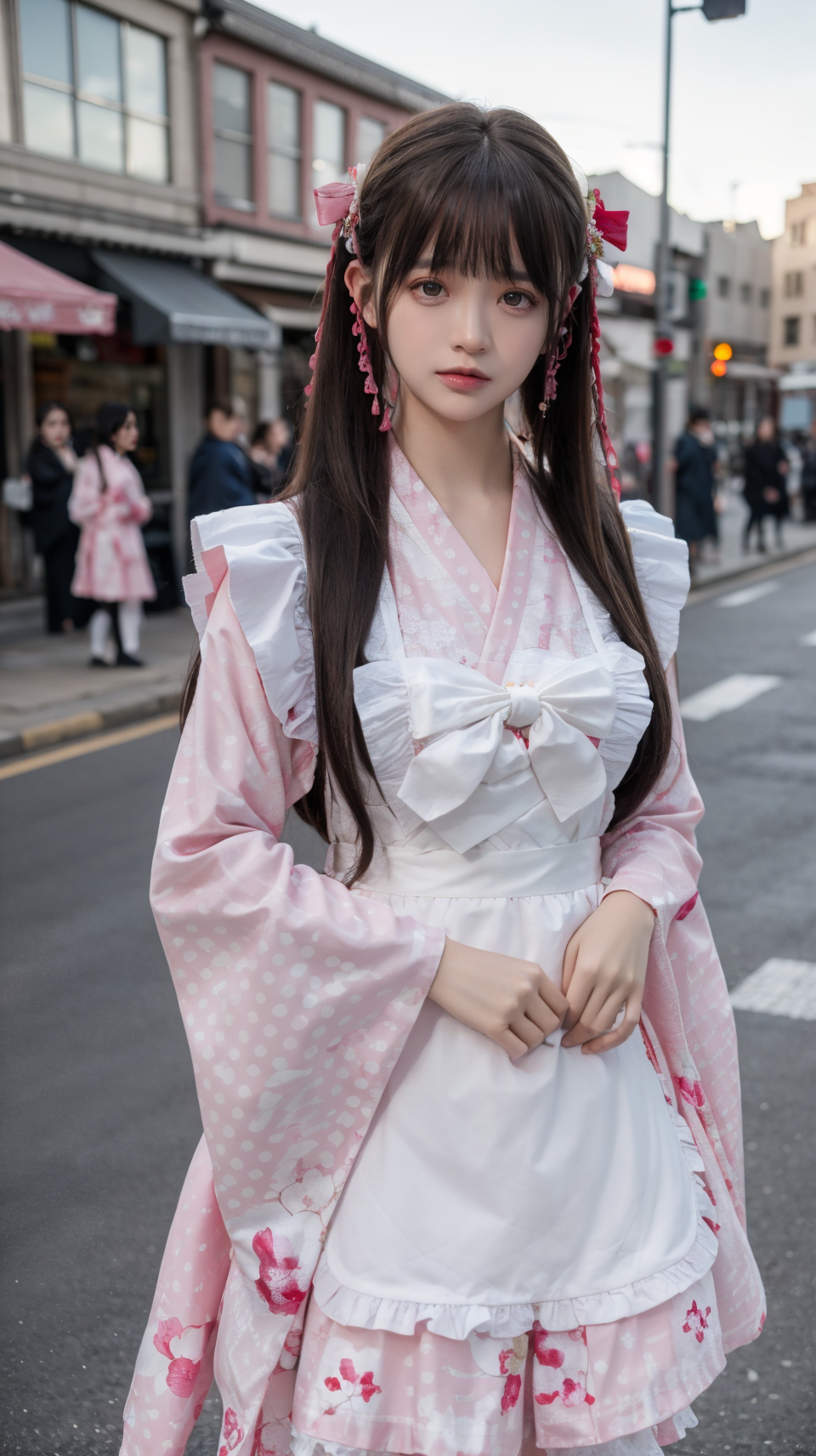 05370-2608569046-best quality,HDR,UHD,8K,Vivid Colors,solo,photo_,(1girl_1.3),(standing_1.3),(looking at viewer_1.4),Elegant,detailed gorgeous fa.png